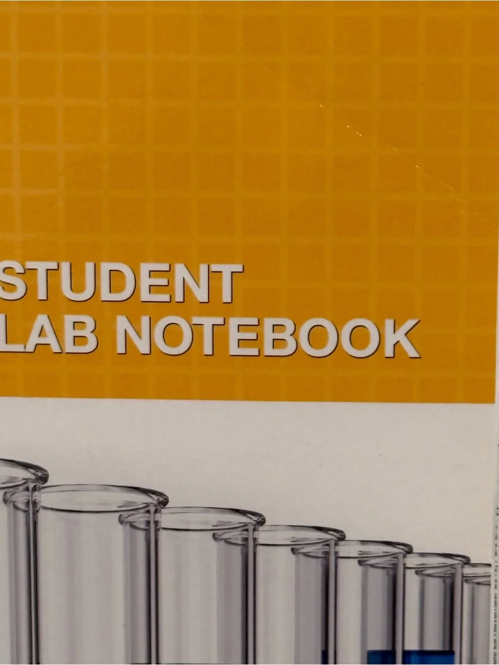 NEW Student Lab Chemistry Notebook by Hayden-McNeil Lab Solutions
